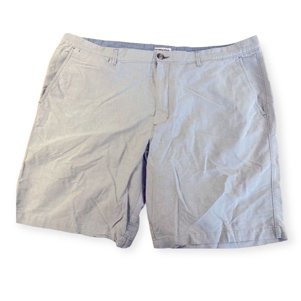 Merona Mens Gray Flat Front Shorts Size 42